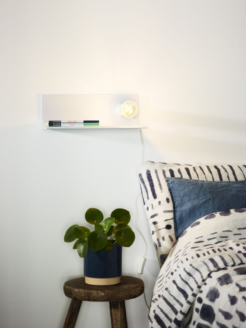 Lucide SEBO - Nočná lampa - 1xE27 - Biela